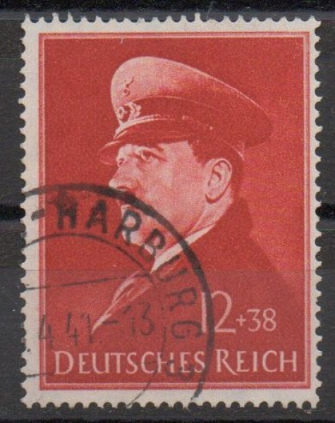 Michel Nr. 772x, Geburtstag gestempelt.